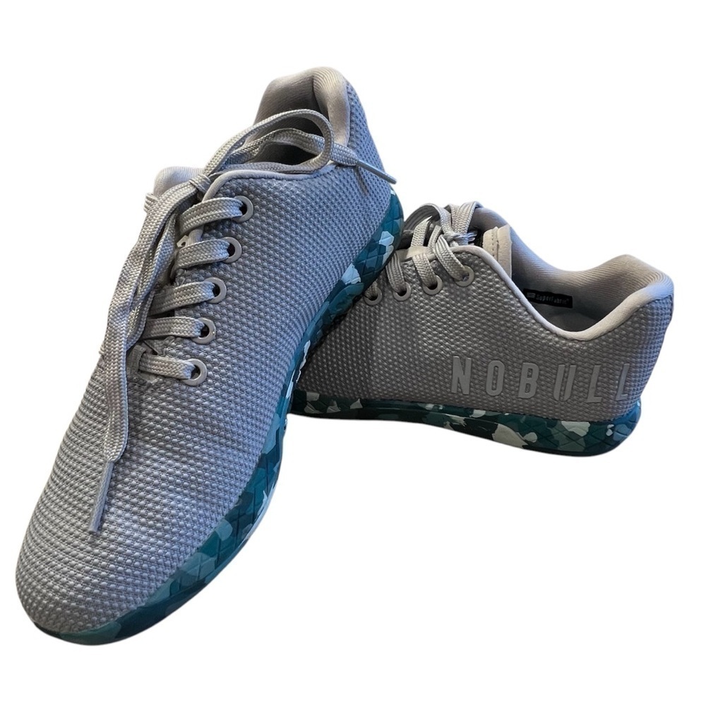 NOBULL Women’s Gray Superfabric Low Trainer in Size 7 - Picture 3 of 12